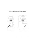 Бра ARTE Lamp A2581AP-2CC