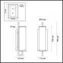Бра Odeon Light 4655/1W