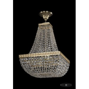 Люстра на штанге Bohemia Ivele Crystal 19112/H2/35IV G