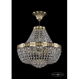 Люстра на штанге Bohemia Ivele Crystal 19281/H1/35IV G
