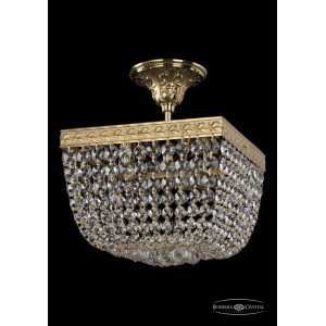 Люстра на штанге Bohemia Ivele Crystal 19282/25IV G