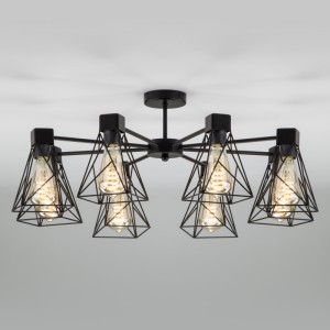 Люстра на штанге Eurosvet 70107/8 черный