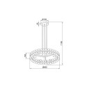 Люстра на штанге Vele Luce VL4143L16