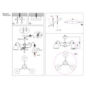 Накладной светильник Ambrella Light TR3033241