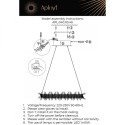 Подвесная люстра APLOYT APL.040.03.45