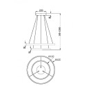 Подвесная люстра Maytoni MOD058PL-L55BS3K