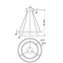Подвесная люстра Maytoni MOD058PL-L74W3K