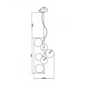 Подвесная люстра Maytoni MOD545PL-06BS