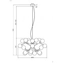 Подвесная люстра Maytoni MOD545PL-24BS