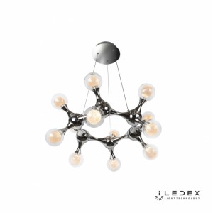 Подвесная люстра iLedex C4465-12R CR