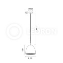 Подвесной светильник LeDron 2601C