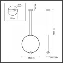 Подвесной светильник Odeon Light 4336/27L