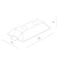 Встраиваемый светильник ARTE Lamp A9214PL-2WH