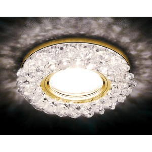 Встраиваемый светильник Ambrella Light S701 CL/GD/WH