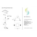 Встраиваемый светильник Simple Story 2028-1DLW