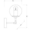 Бра ARTE Lamp A1664AP-1BK
