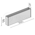 Бра LeDron GW-M066/26 WHITE