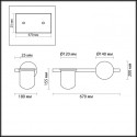 Бра Odeon Light 4682/1WA