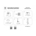 Каскадная люстра Lightstar 813137
