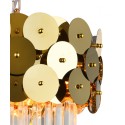 Каскадная люстра Natali Kovaltseva BEYOND 76015/5C GOLD