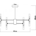 Люстра на штанге ARTE Lamp A7410PL-24CC