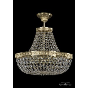 Люстра на штанге Bohemia Ivele Crystal 19113/H1/35IV G