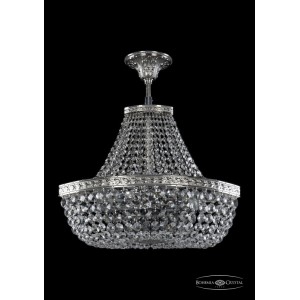 Люстра на штанге Bohemia Ivele Crystal 19113/H1/45IV Ni