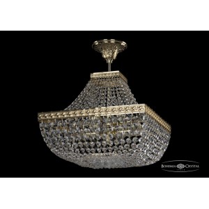 Люстра на штанге Bohemia Ivele Crystal 19282/H1/35IV G