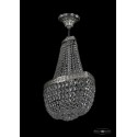 Люстра на штанге Bohemia Ivele Crystal 19283/H1/55IV Ni