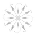 Накладная люстра Lightstar 711120