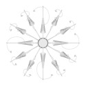 Накладная люстра Lightstar 711120