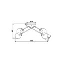 Накладная люстра Vele Luce VL1872L08