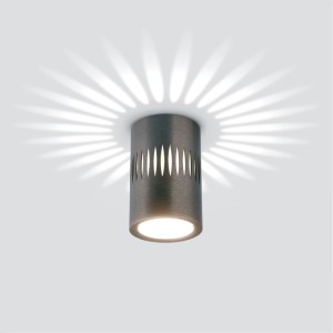 Накладной светильник Elektrostandard DLS026 7W 4200К графит