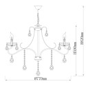 Подвесная люстра DeMarkt 683014208