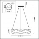 Подвесная люстра Odeon Light 4730/54L