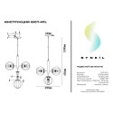 Подвесной светильник Simple Story 1207-4PL