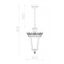 Подвесной уличный светильник LD-Lighting LD-FL001