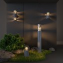 Садово-парковый светильник Elektrostandard 1507 TECHNO silver серый