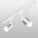 Светильник на шине Elektrostandard Mizar GU10 Белый/серебро (MRL 1007) однофазный