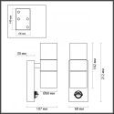 Светильник настенный Odeon Light 4388/2W