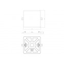Влагозащищенный светильник Donolux DL20091SQ15W1W IP44