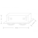 Встраиваемый светильник ARTE Lamp A5941PL-2WH