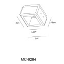 Встраиваемый светильник ARTE Lamp A9284PL-1WH