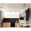 Встраиваемый светильник Denkirs DK3071-BK+WH