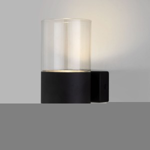 Бра Eurosvet 40021/1 LED чёрный/прозрачный