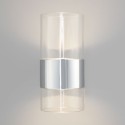 Бра Eurosvet 40021/1 LED хром/прозрачный