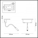 Бра Odeon Light 3869/8WL