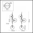 Бра Odeon Light 4799/3W