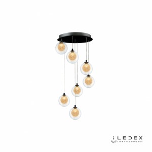 Каскадная люстра iLedex C4457-7R CR