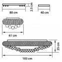 Накладная люстра Lightstar 704212